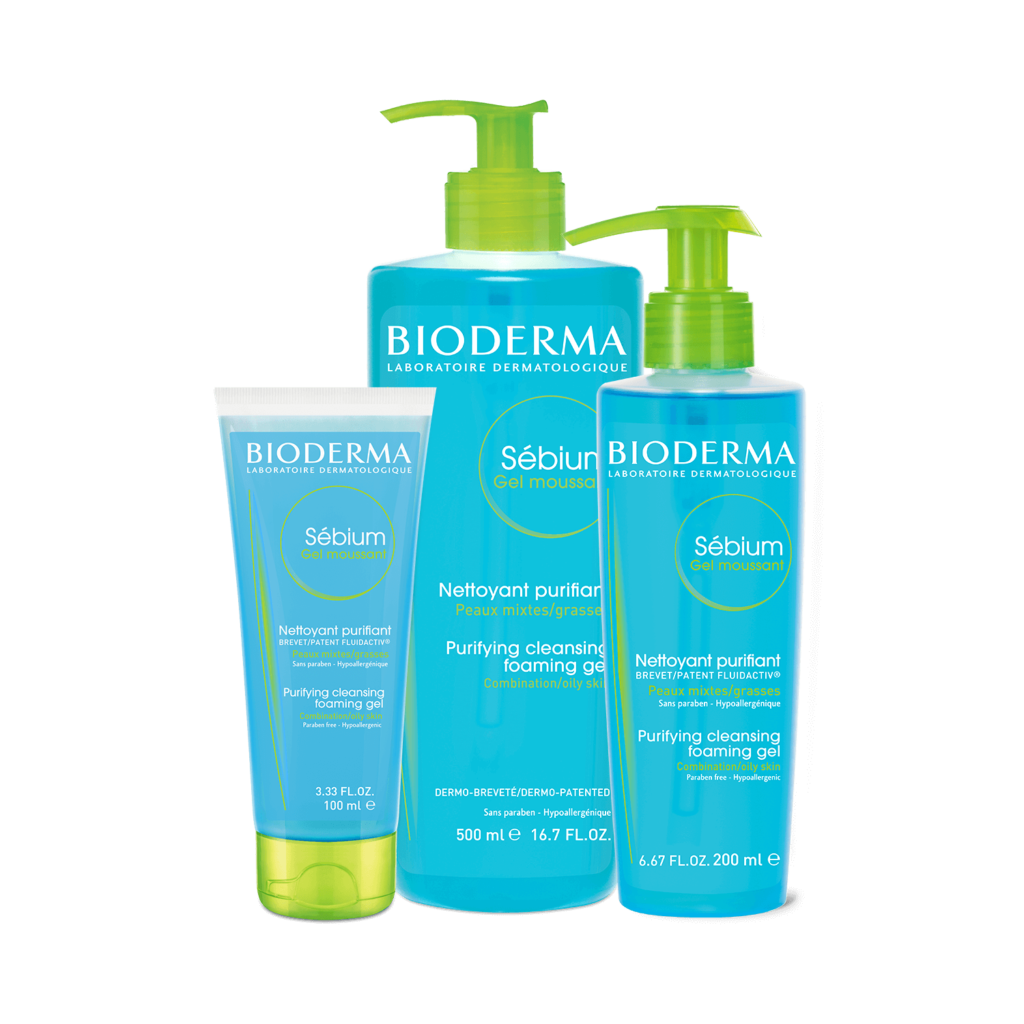 Sébium Gel moussant  Body & face wash for acne, cleanser for oily skin